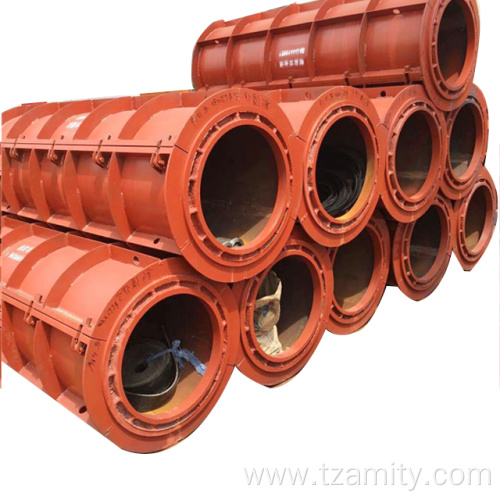 electric steel concrete pipe mould making machine